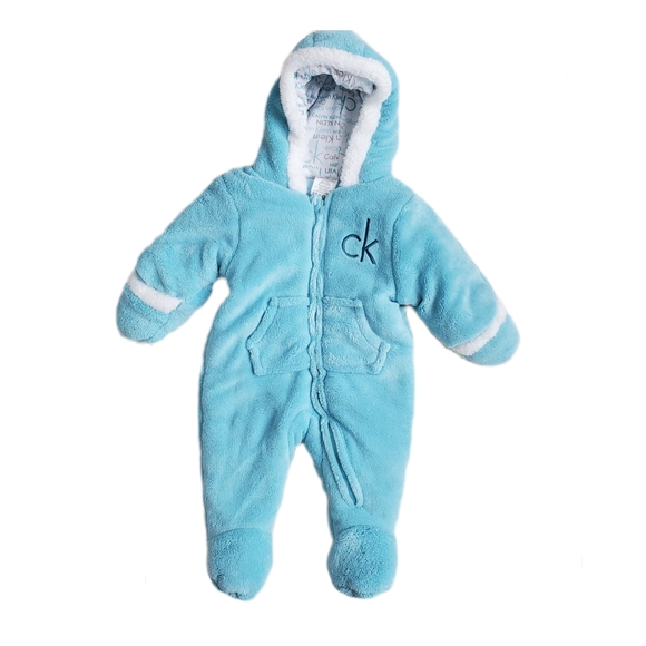 NWOT Calvin Klein Baby (0-3M) Hooded Pram - Picture 1 of 4